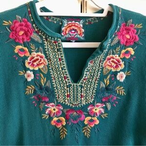 Soft Surroundings Green Tunic